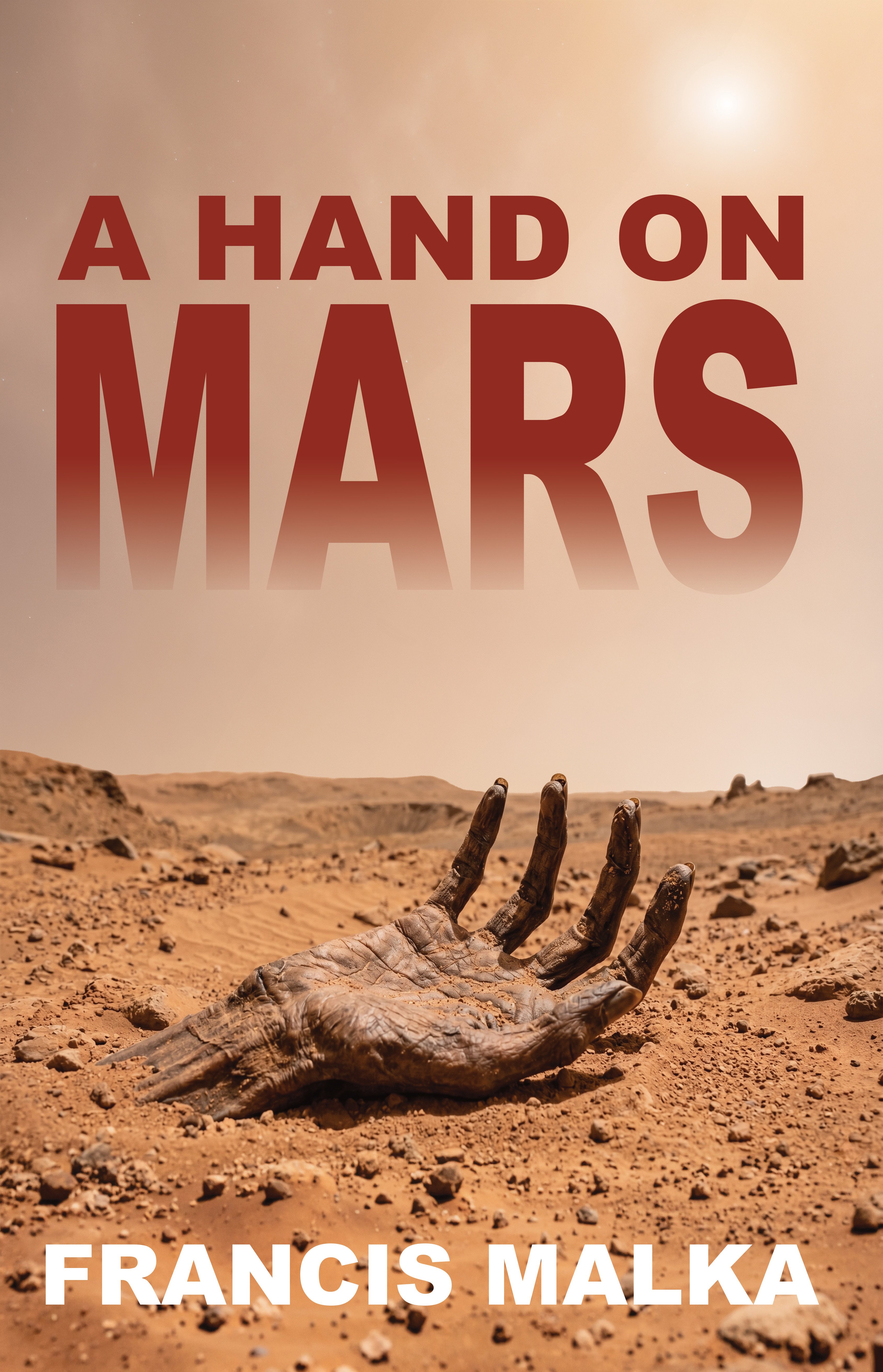 A Hand on Mars Front Paperback Cover